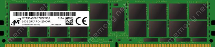 Immagine prodotto Micron Vassoio RAM D4 3200 64GB ECC R (1 x 64GB, 3200 MHz, DDR4-RAM, DIMM)