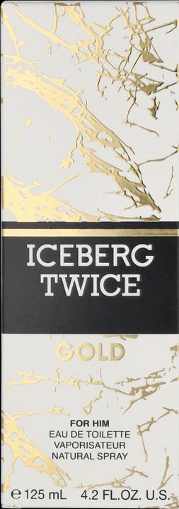 Actual product image Iceberg Twice Gold Women (Eau de toilette, 125 ml)