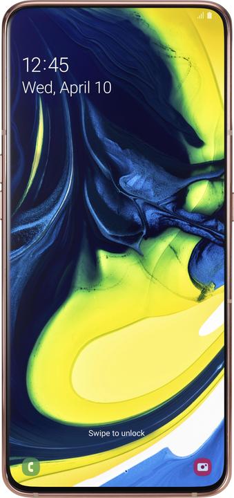 Produktbild Samsung Galaxy A80 EU (128 GB, Roségold, 6.70", Dual SIM, 48 Mpx, 4G)
