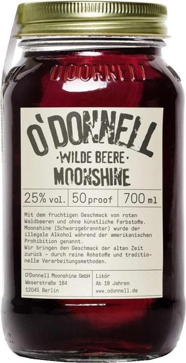Image du produit O'Donnell Moonshine Liqueur de baies sauvages Moonshine