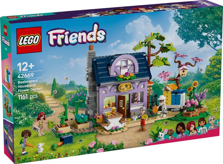 Produktbild LEGO Haus und Blumengarten der Imker (42669, LEGO Friends)