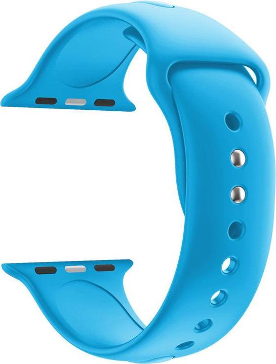 Immagine prodotto Hermex Apple Watch 44mm / 42mm Silicone Strap S/M BLUE (42 mm, 44 mm, Silicone)