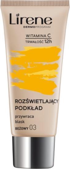 Image du produit Lirene Fond de teint illuminateur pour restaurer l'éclat de la peau 03 Beige 30ml (03 Beige)