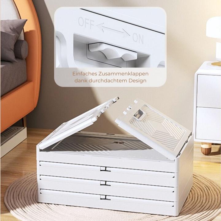 Produktbild Hermex Modul-Set 45 Faltbox Vorratsschrank 1 Basis 1 Erweiterung (45 x 30 x 55 cm)