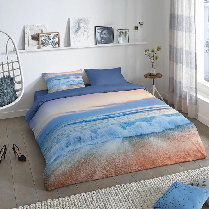 Produktbild Traumschlaf Meer und Strand (Bettwäsche Set, 135x200 cm + 80x80 cm)