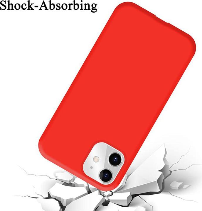 Actual product image Cadorabo TPU Liquid Silicone Case Cover (Apple iPhone 11)