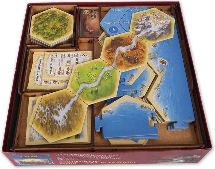 Immagine prodotto E-Raptor ERA19247 - Inserto: Catan + Traders & Barbarians + 5° + 6° espansione giocatore (Inglese)