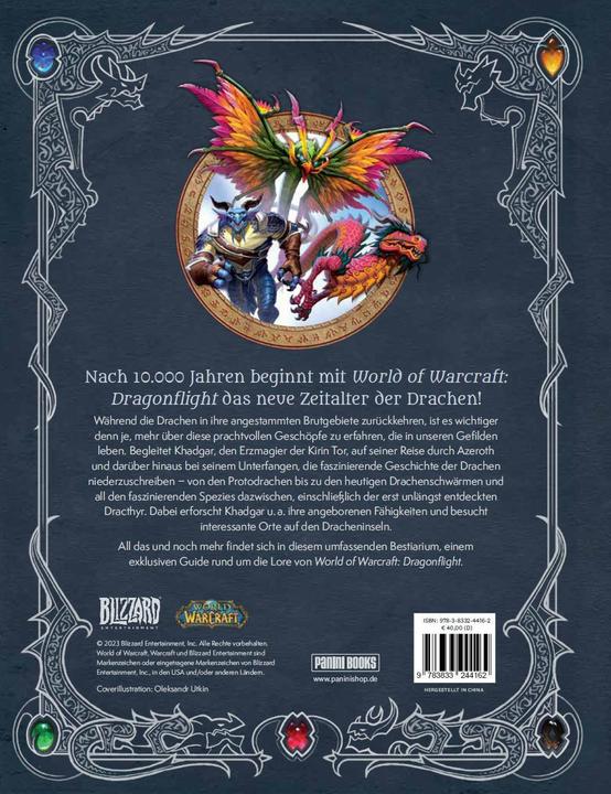 Actual product image Panini World of Warcraft: Der Kodex der Drachenschwärme (German, Tobias Toneguzzo, Sandra Rosner, Doug Walsh, Andreas Kasprzak, 2024)