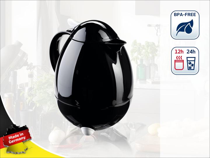 Actual product image Leifheit Columbus vacuum jug 1 litre black (1 l)