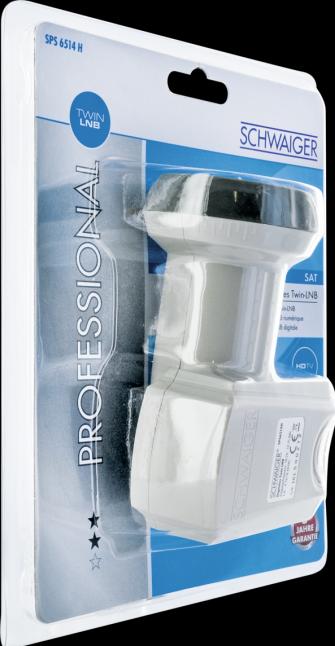 Actual product image Schwaiger Twin LNB (Twin LNB, 40mm)