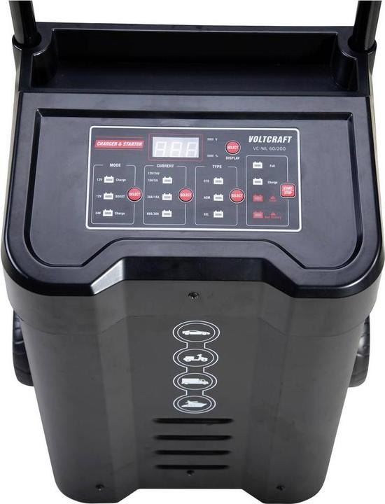 Actual product image Voltcraft VC-WL 60/200 Charger+Starter VC-12362515 Workshop charger 60 A 30 A (24V, 60 A)