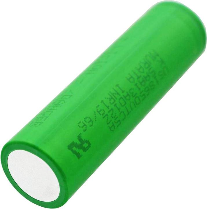Produktbild Sony Akku Konion US18650VTC5A - maximal 35A Stromabgabe (Flat Top) inkl. Akkuschutzbox (1 Stk., 2600 mAh, Ladegerät ohne Akku)