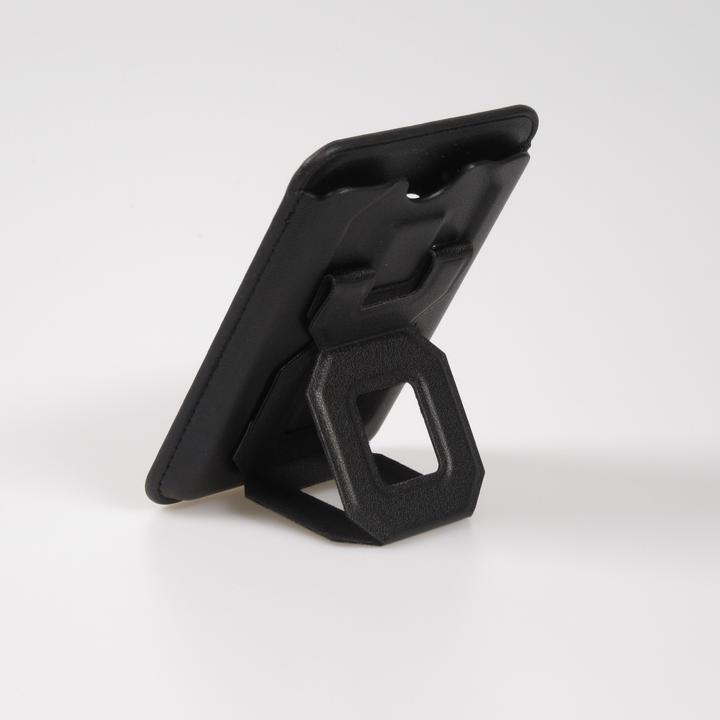 Image du produit PhoneLook Porte-cartes magnétique wallet MagSafe cuir végan avec aimant fort et support pliable intégré