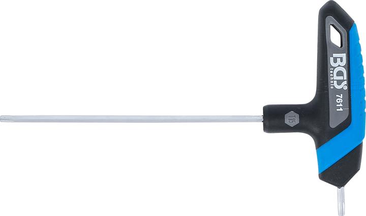 Actual product image BGS Screwdriver with T-Handle | T-Star (for Torx) | T15 (T-section)