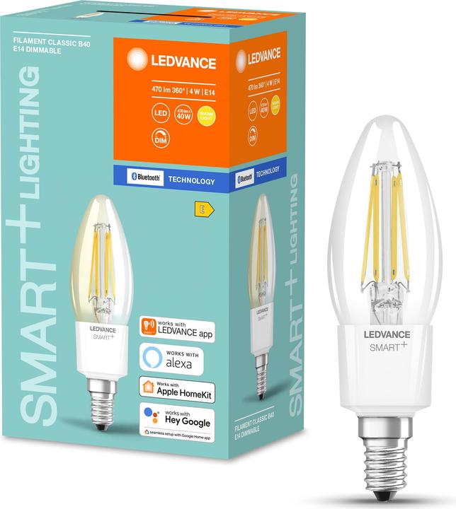 Actual product image Ledvance Smart Candle 40 (E14, 4 W, 470 lm, 1 x, E)