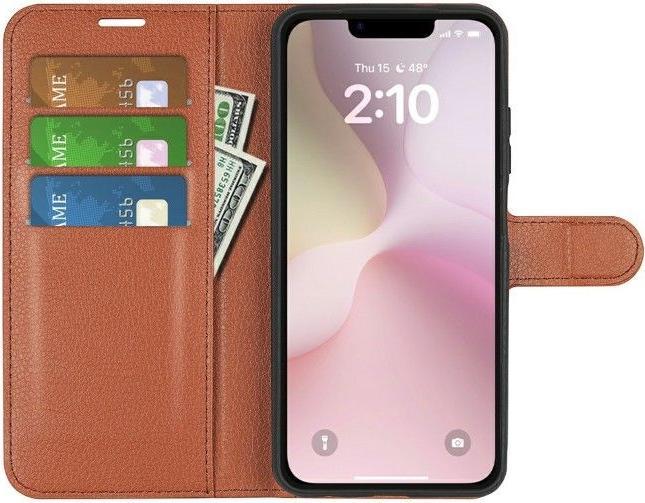 Image du produit MU Classic Litchi Leder Bookcover Series (Apple iPhone 16e)