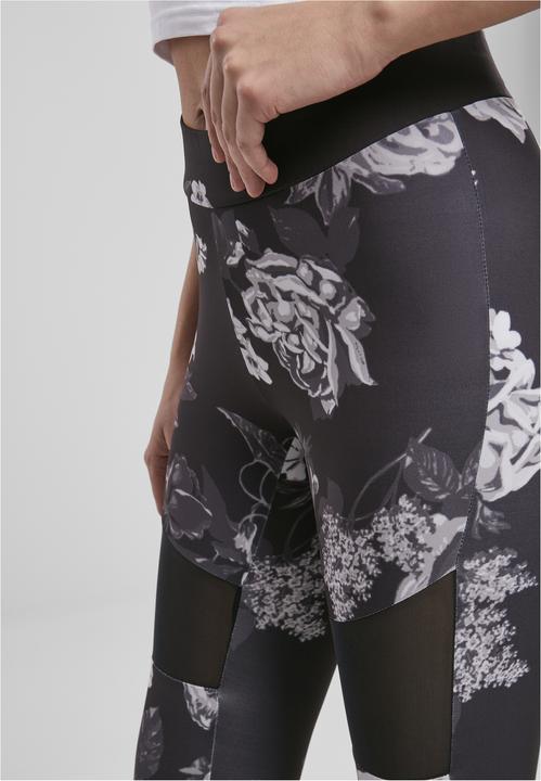 Produktbild Urban Classics Ladies Tech Mesh AOP Leggings (5XL)