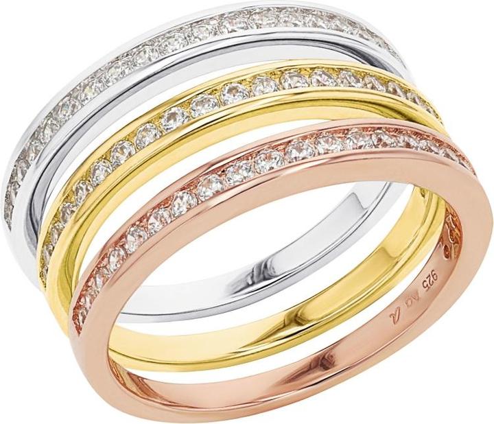 Produktbild Amor Ringe für Damen, 925 Sterling Silber, Zirkonia synth. (60, 925 Silber)