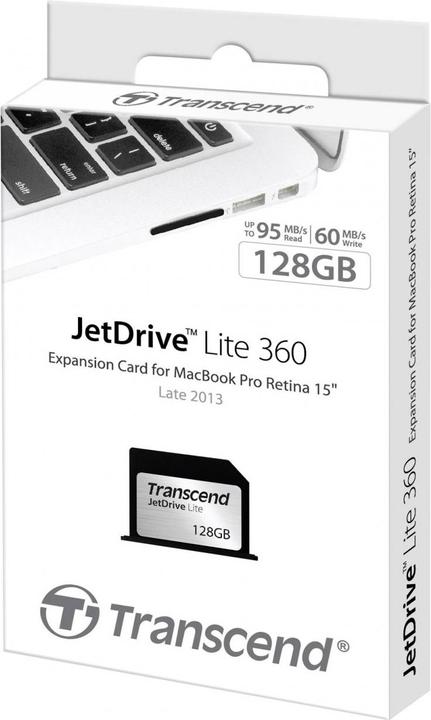 Produktbild Transcend JetDrive Lite 360 (128 GB, SDXC, U1)