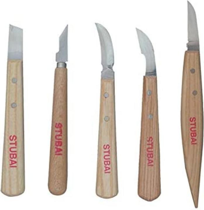 Produktbild Stubai Kerbschnitzmesser-Satz, 5-tlg.