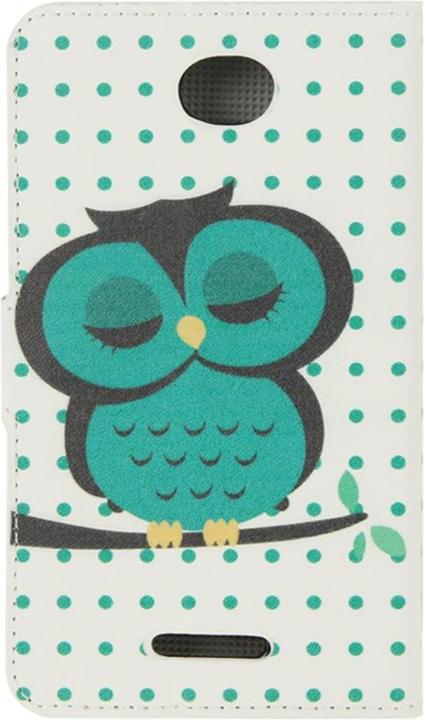 Actual product image König Design Mobile Phone Case Cover for Mobile Phone Sony Xperia E4 Fat Owl on Branch (Sony Xperia E4)