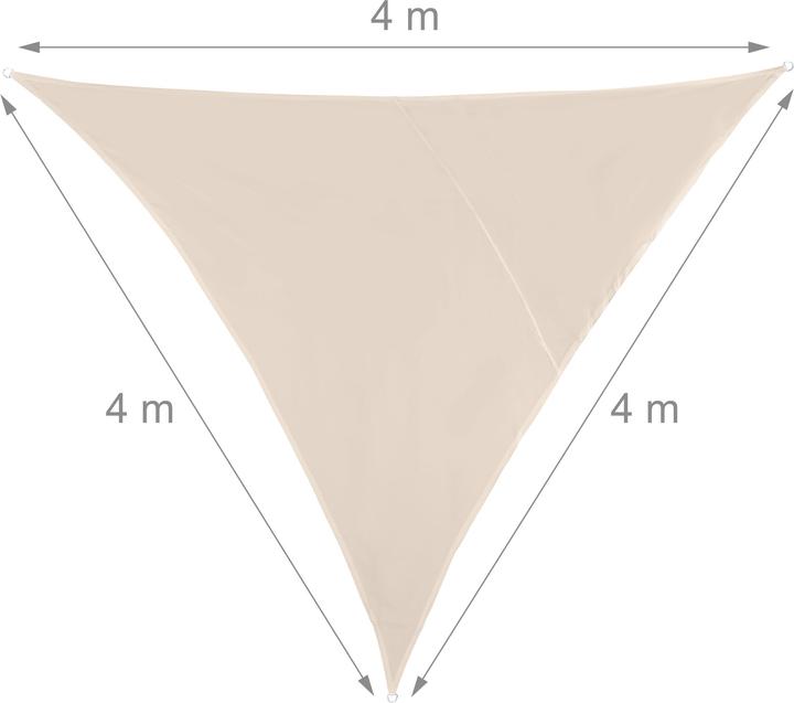 Immagine prodotto Relaxdays Tenda a vela triangolare parasole (400 x 340 x 0,5 cm)