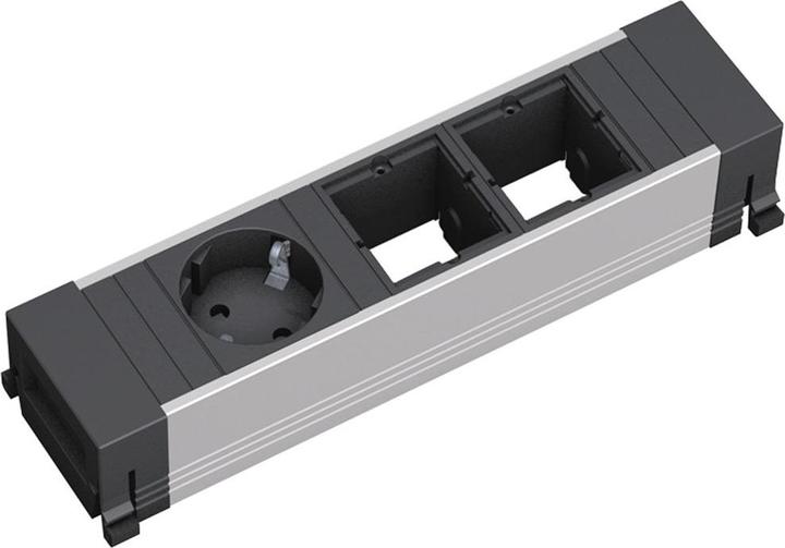 Produktbild Bachmann POWER FRAME - Steckdosenleiste - Wechselstrom 230 V (3 x, CEE 7/3, CEE 7/5, 0.20 m)