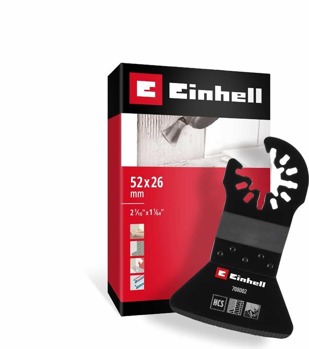 Produktbild Einhell Schaber, 708002, HCS, Starr, 52 mm