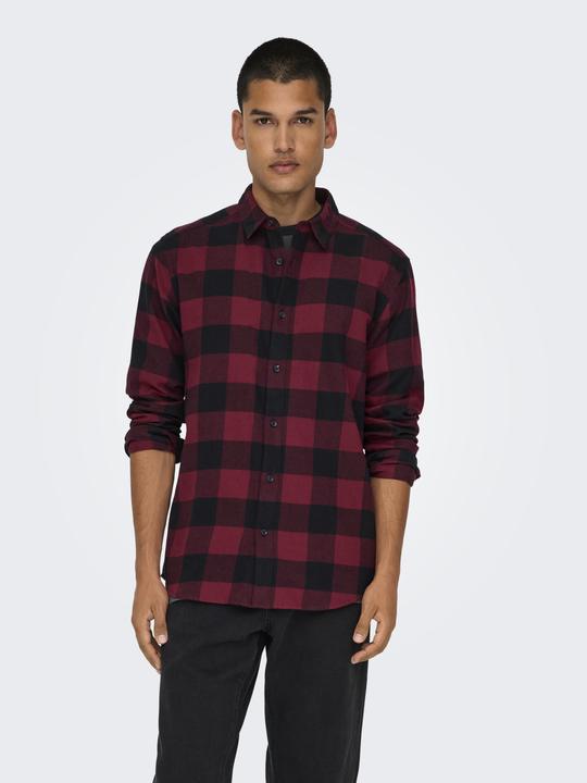 Actual product image Only & Sons Kariertes Langarmhemd (XS)