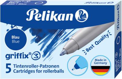 Produktbild Pelikan Tintenpatrone Griffix Königsblau, 2 x 5 Stk. (Tintenfass, Königsblau)