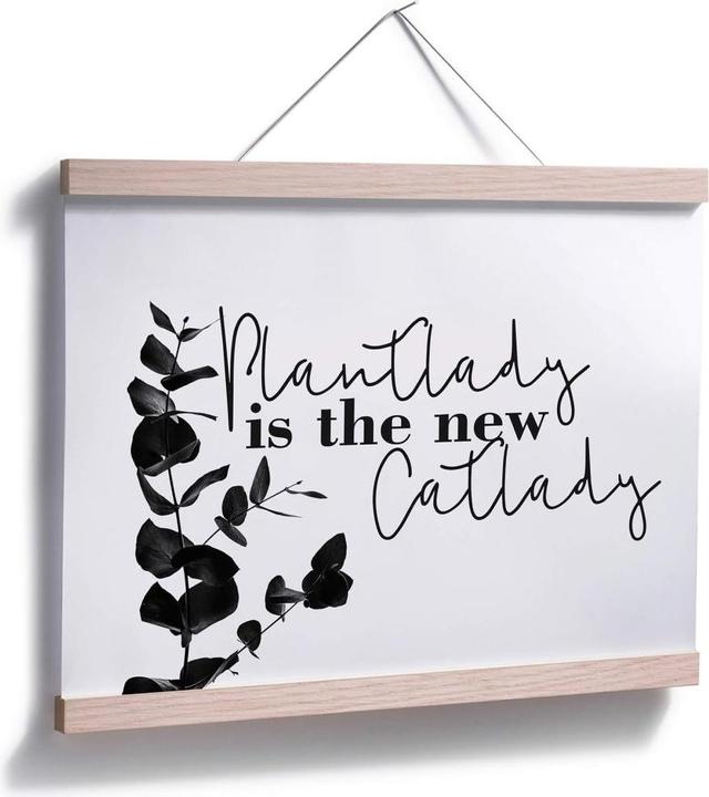 Produktbild Trenddeko Plantlady is the new catlady (40 x 30 cm)