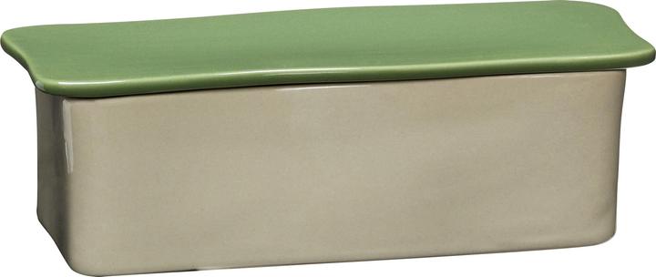 Image du produit Hübsch Amare Desk Organiser Small Sand/Green (24 x 11 x 7 cm, 800 l)