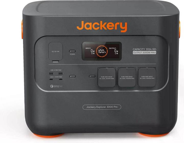 Immagine prodotto Jackery Explorer 3000 Pro (3024 Wh, 29 kg)