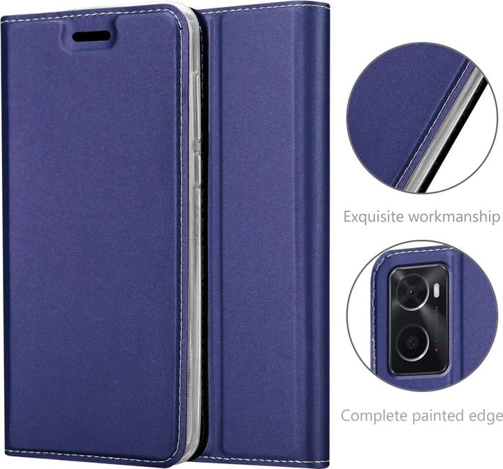 Productafbeelding Cadorabo Classy Book Case voor Oppo A36 / A76 / A96 4G / K10 4G / Realme 9i (Realme 9i, Oppo A76, Oppo A36)