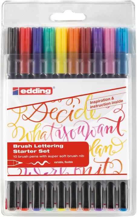 Edding Zendoodle (Multicolore, 10 x)