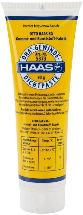 Image du produit Mateu Masse d'étanchéité pour filetage 90 GR (0.10 kg, Blanc)