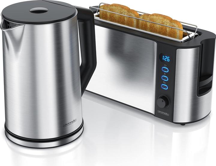 Produktbild Arendo Küchen Set Langschlitztoaster (1.50 l)