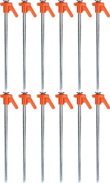 Image du produit Redcliffs Piquets de tente en fer, 12 pièces, 21 cm