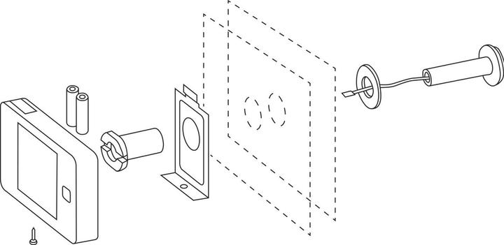 Actual product image Burg Wächter Door eGuard DG 8100 (Digital)