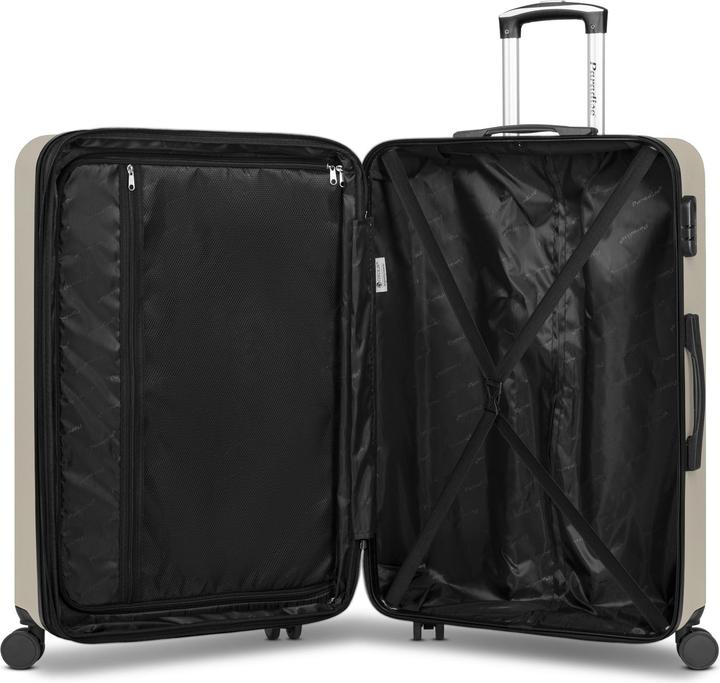 Immagine prodotto Check.In Paradise 2.0 4 Rollen Trolley L 78 cm mit Dehnfalte (110 l, XL (da 115l))