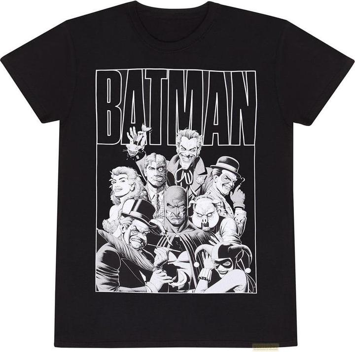 Heroes Inc Batman T-Shirt Rogues Gallery Grösse M (M)