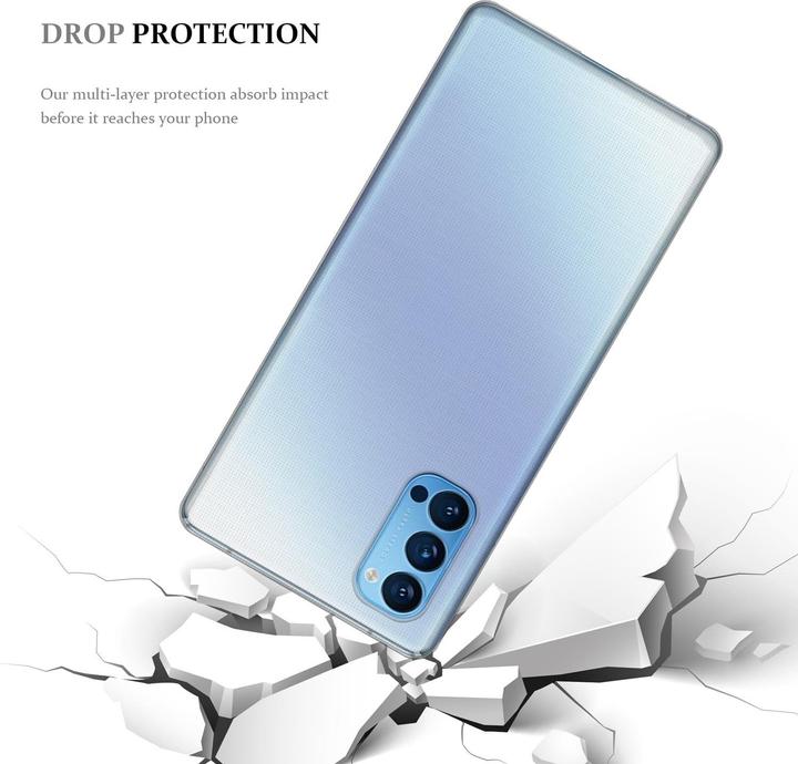 Actual product image Cadorabo TPU Ultra Slim AIR Cover (Oppo Reno 4)
