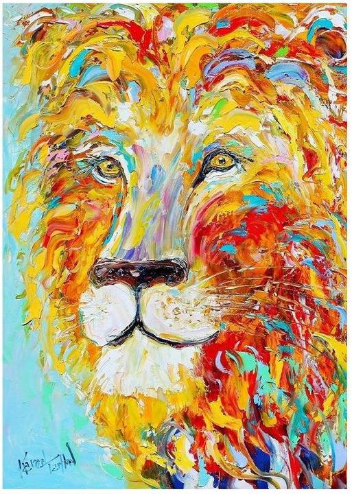 Immagine prodotto Enjoy Puzzle ENJOY-1416 - Leone colorato, puzzle da 1000 pezzi (1000 pezzi)