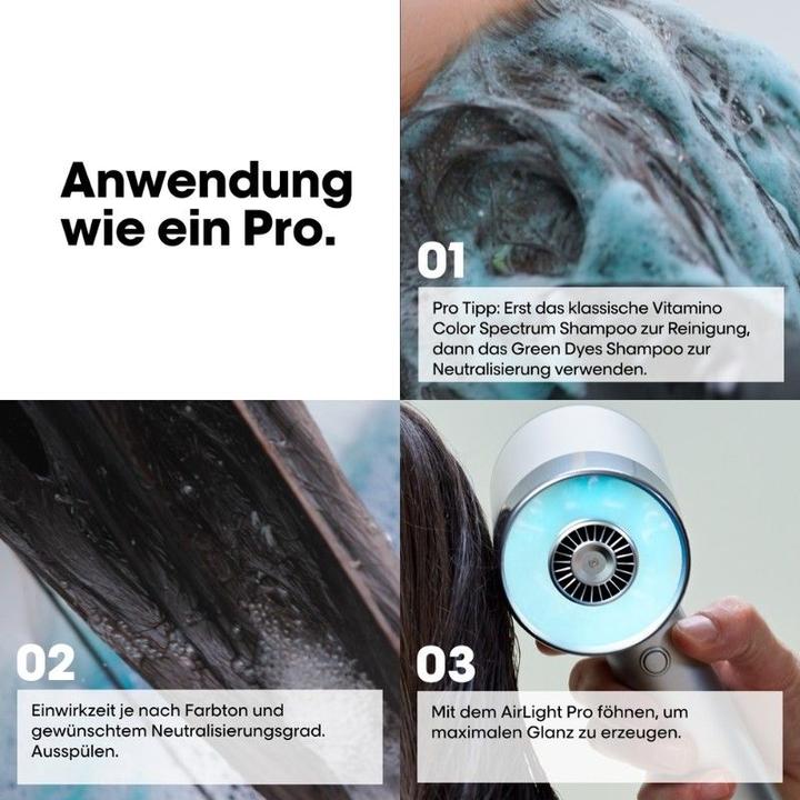 Actual product image L'Oréal Professionnel Vitamino Color Spectrum Green Dyes Neutralising (300 ml, Liquid shampoo)