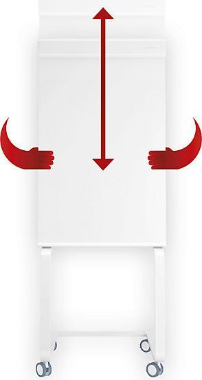 Actual product image Magnetoplan Flipchart EVOLUTION plus (70 x 100 cm)