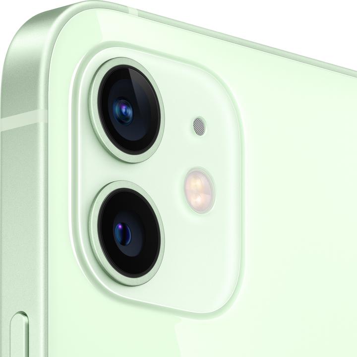 Produktbild Apple iPhone 12 (128 GB, Green, 6.10", SIM + eSIM, 12 Mpx, 5G)