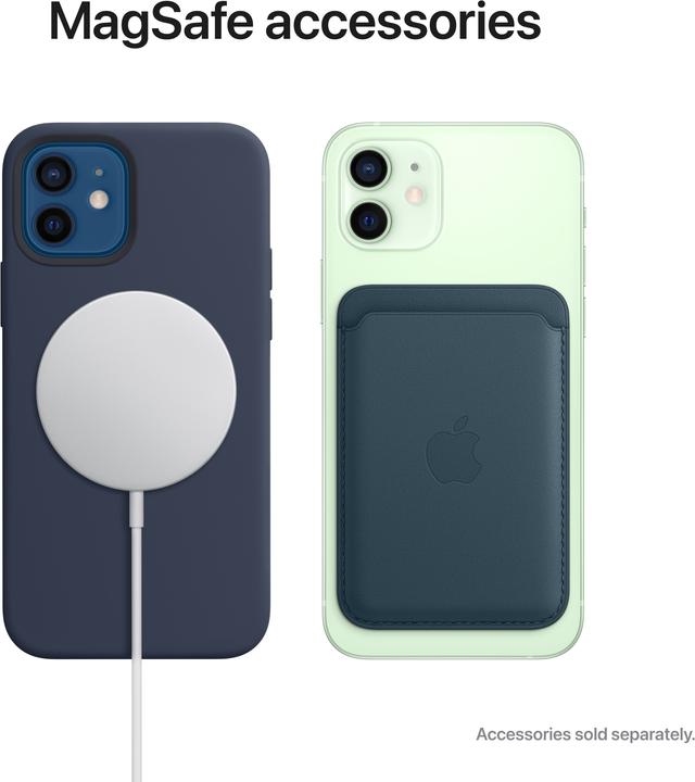 Produktbild Apple iPhone 12 (256 GB, Blue, 6.10", SIM + eSIM, 12 Mpx, 5G)