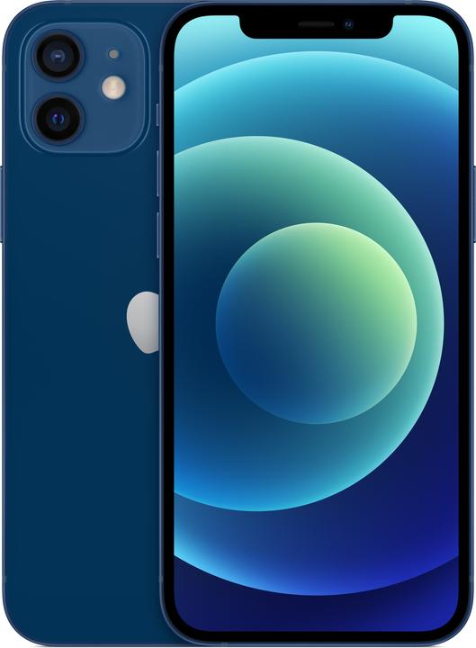 Apple iPhone 12 (64 GB, Blue, 6.10", SIM + eSIM, 12 Mpx, 5G)