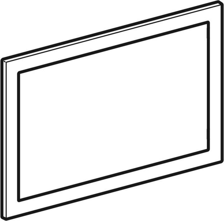 Produktbild Geberit Sigma60 Abdeckrahmen (chrom gebürstet)
