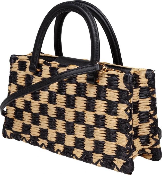 Actual product image Tory Burch ella east-west crocheted handbag